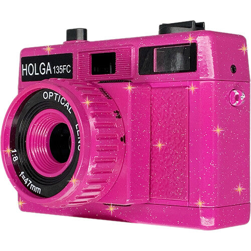 Holga 135FC 35mm Film Camera Pink Getty Museum Store