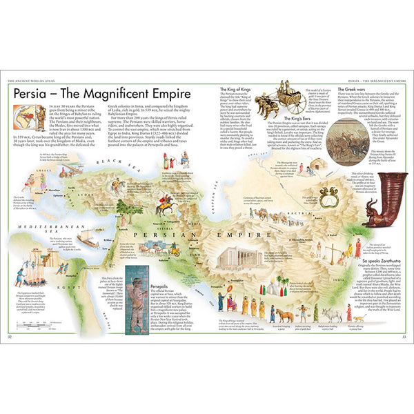 The Ancient Worlds Atlas - Getty Museum Store