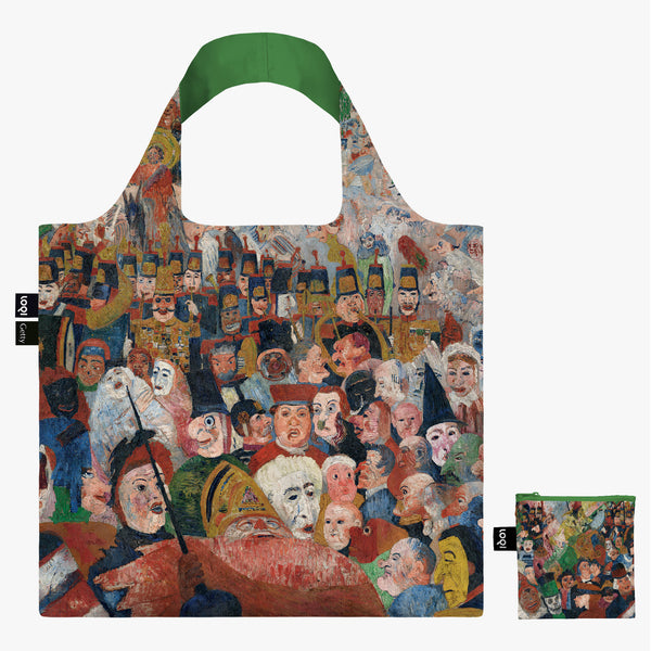 Tote Bag - James Ensor - Christ's Entry into Brussels in 1889