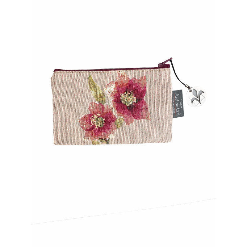 Floral Tapestry Cosmetic Pouch