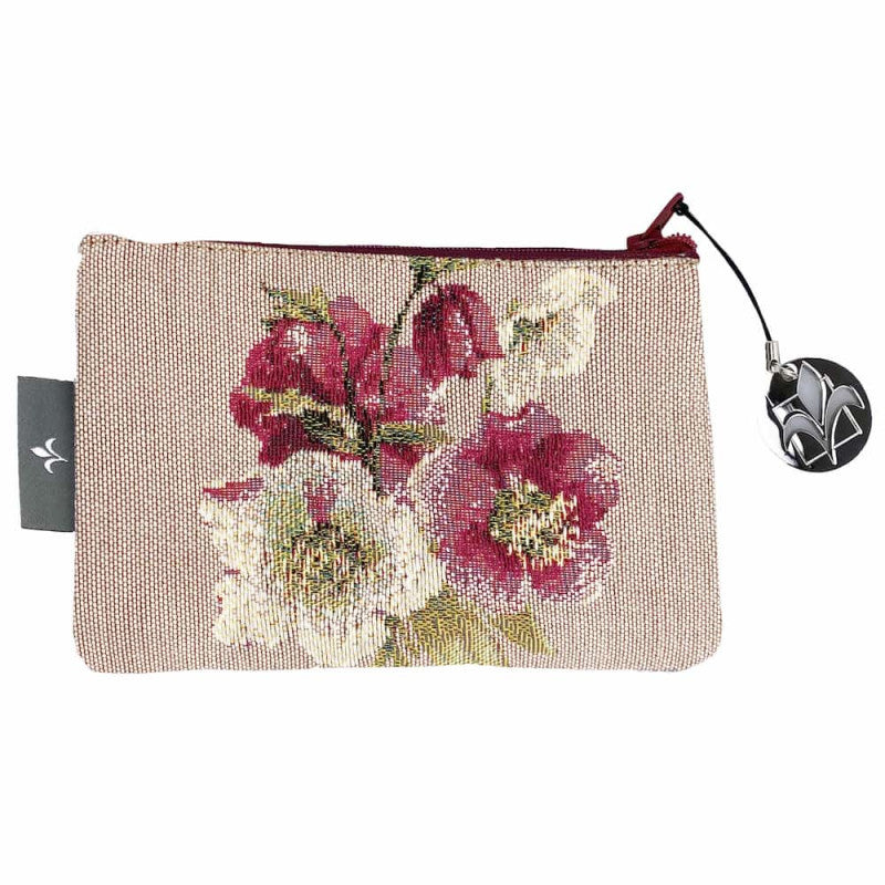 Floral Tapestry Cosmetic Pouch