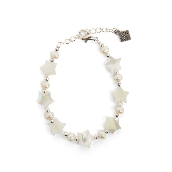 Mother-of-Pearl Star Bead Strand Bracelet - Getty Museum Store