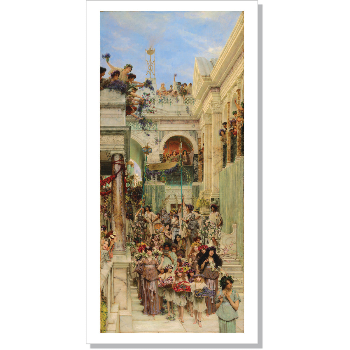 Alma-Tadema - Spring Poster