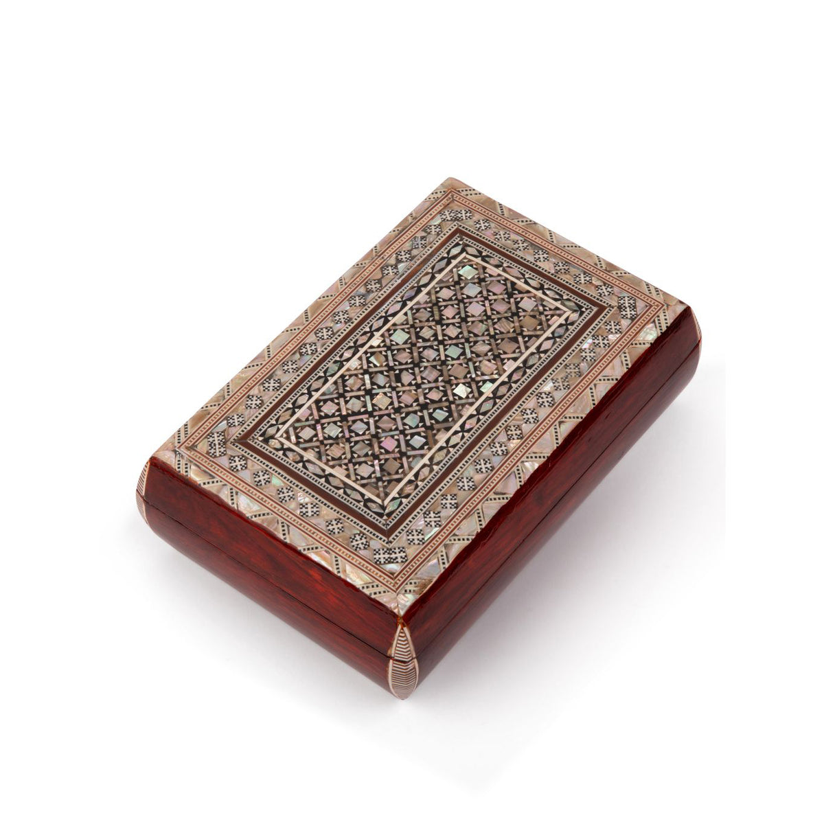 Mother-of-Pearl Inlaid Jewelry Box