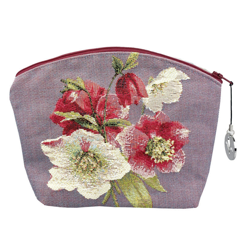 Floral Tapestry Cosmetic Bag