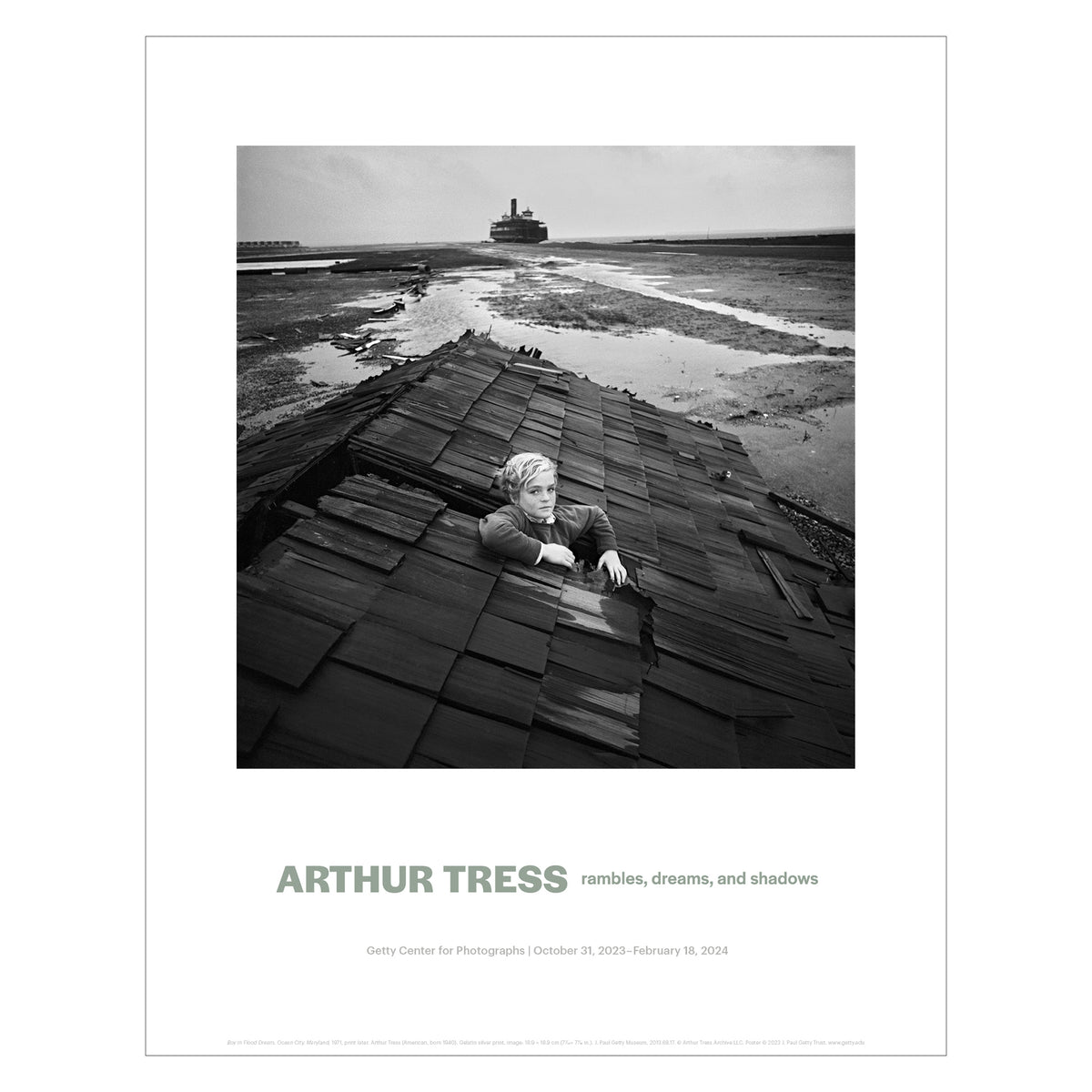 Arthur Tress: Rambles, Dreams, and Shadows Exhibition Poster