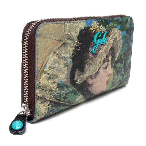 Wallet featuring Manet's Jeanne (Spring) by Gabs Italy - Getty 