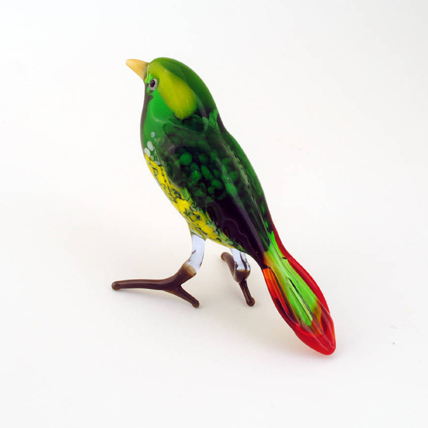 Art Glass Bird- Green Finch | Getty Store
