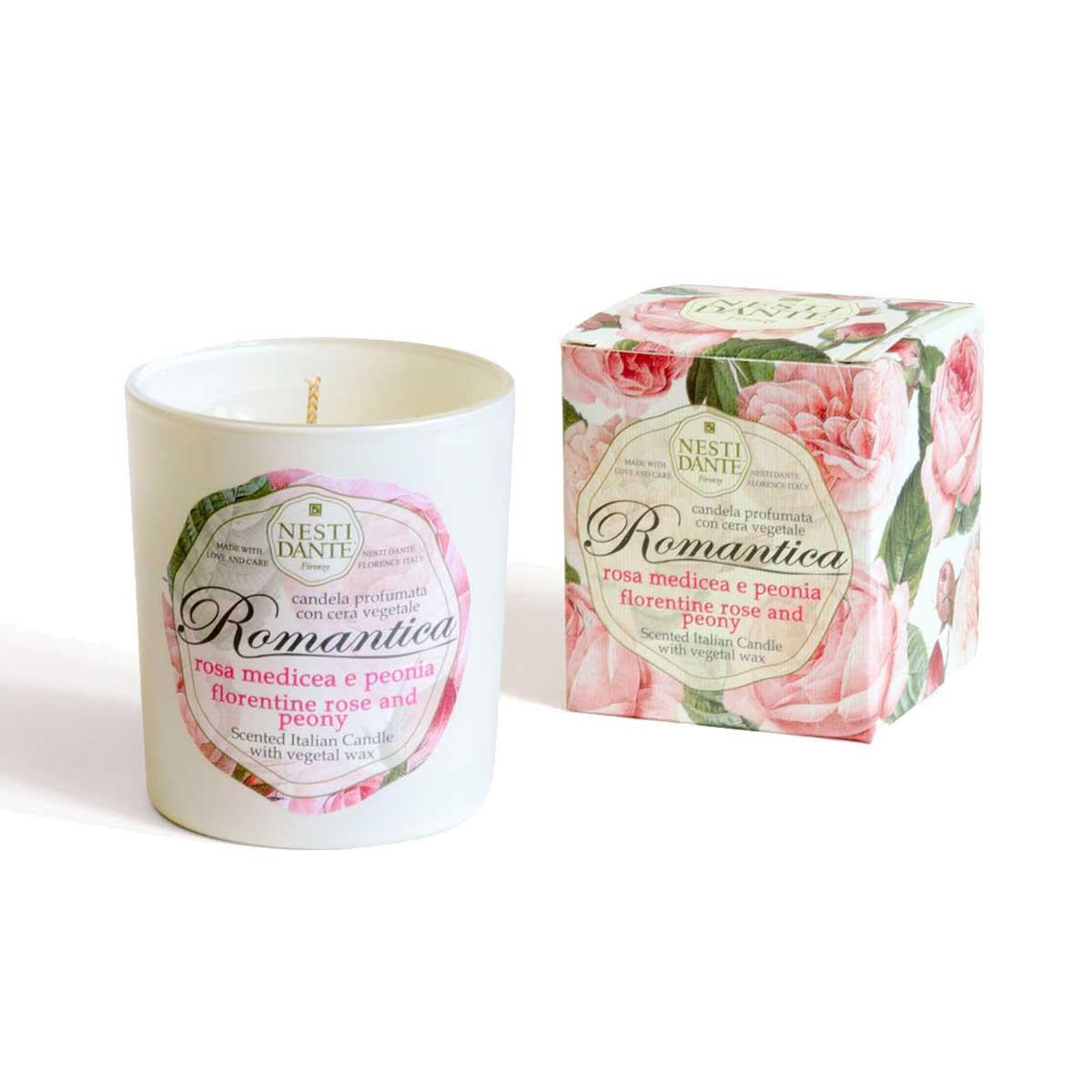 Romantica Scented Candle - Florentine Rose and Peony