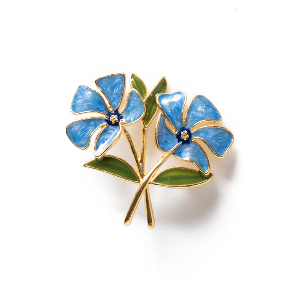 b*i様 現行✨極美品✨monshiro nerine flower pierc Periwinkle Brooch - Getty Museum Store