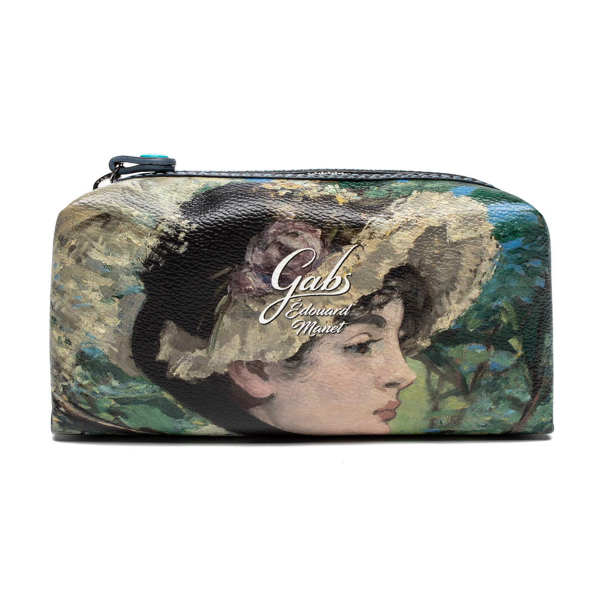 Cosmetics Bag featuring Manet&#39;s Jeanne Spring by Gabs, Italy
