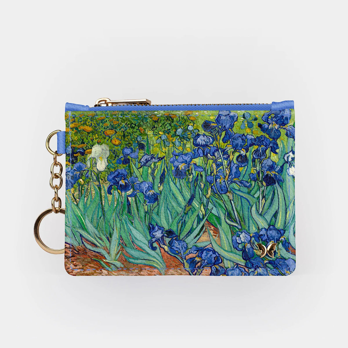 Van Gogh Irises Keychain Wallet