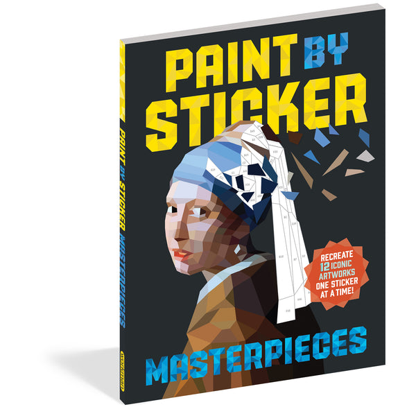 Paint By Sticker Book-Masterpieces 