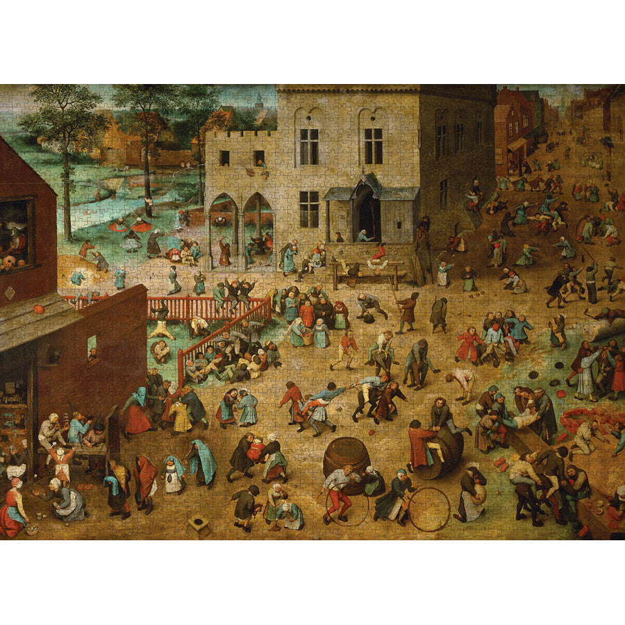 Pieter Bruegel&#39;s Children&#39;s Games Puzzle - 2,000 Pieces