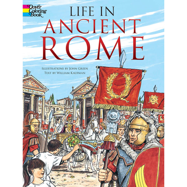 Life in Ancient Rome Coloring Book - Getty Museum Store