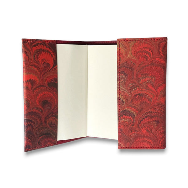 Red Leather Marble Sketchbook - Getty Museum Store