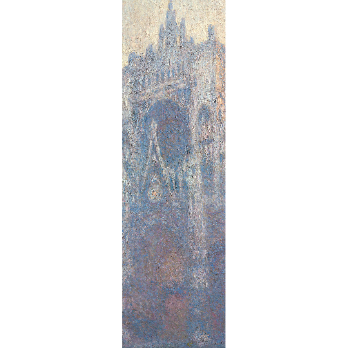 Monet The Portrait of Rouen Cathedral in Morning Light Paper Bookmark