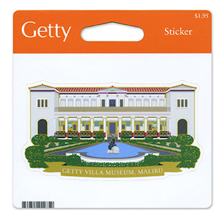 Getty Villa Museum Vinyl Sticker