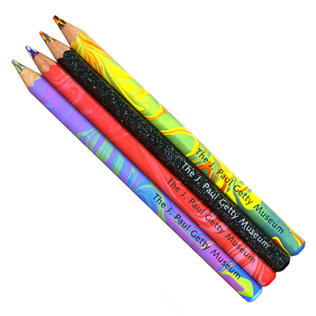 Getty Marble Tricolor Pencil-Four colors shown | Getty Store