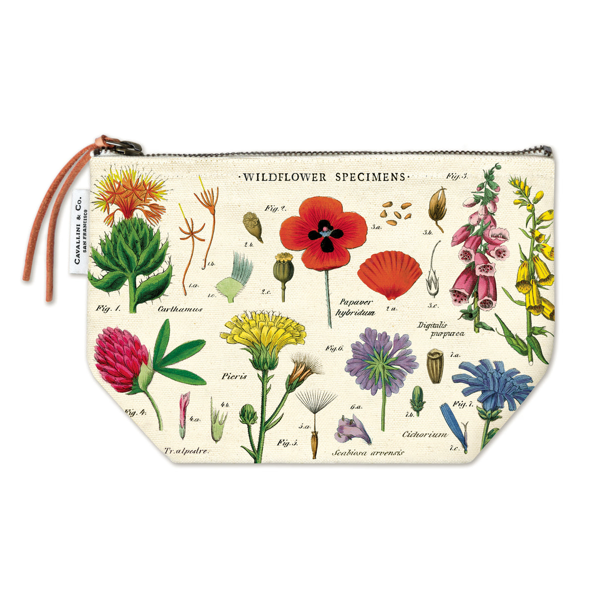 Wildflower Zippered Pouch | Getty Store