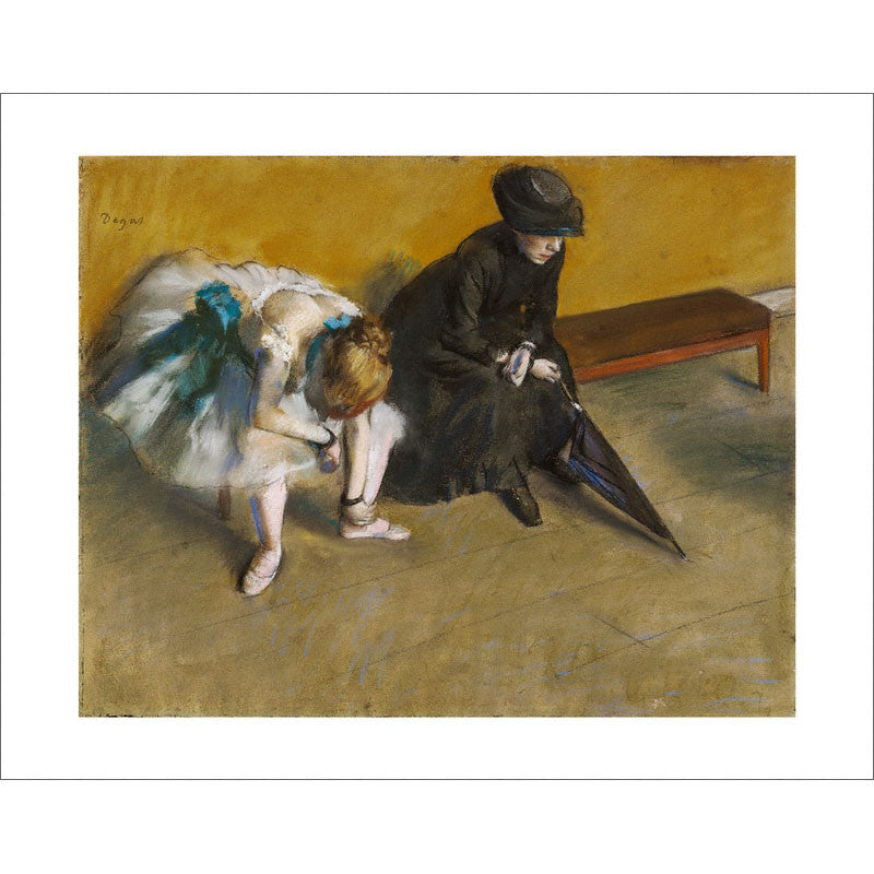 Degas-Waiting, 11x14 inch Print | Getty Store