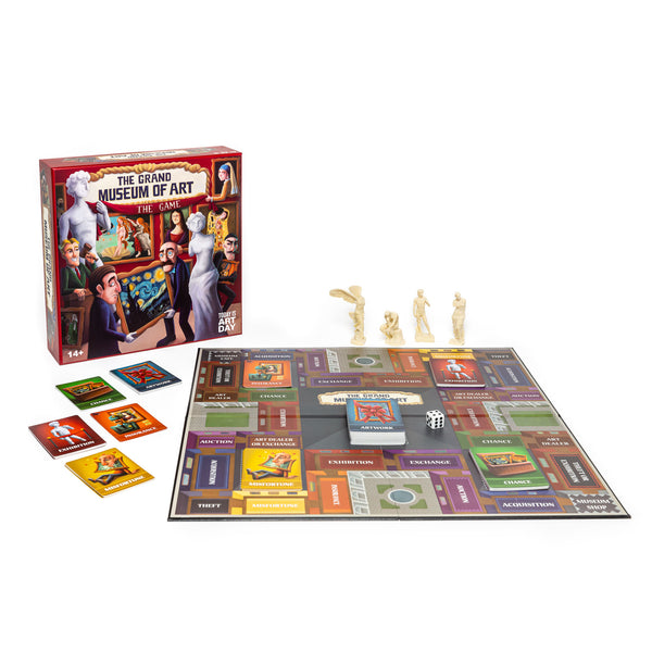 The Grand Museum of Art Board Game - Getty Museum Store