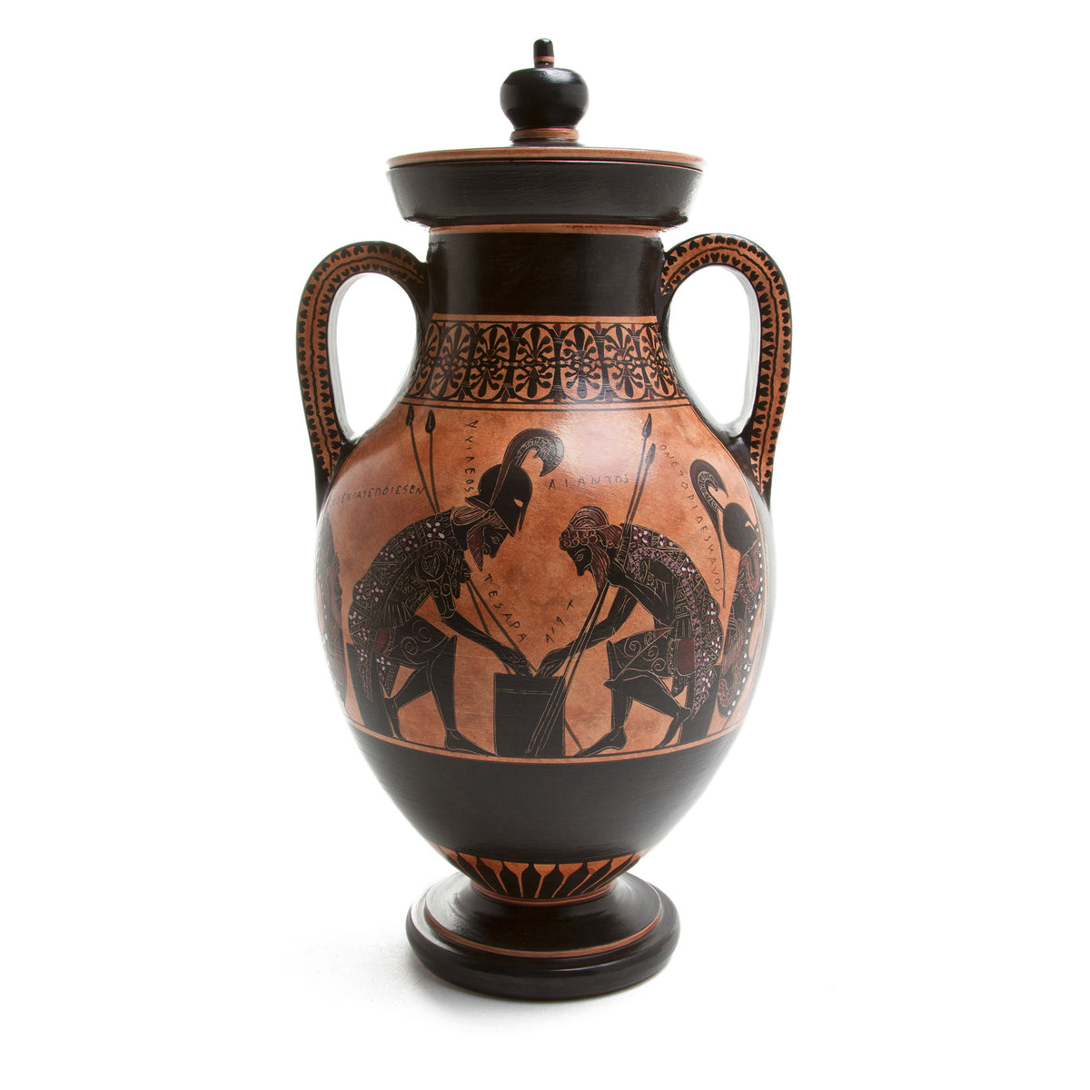 Greek Vase- Belly Amphora with Lid | Getty Store