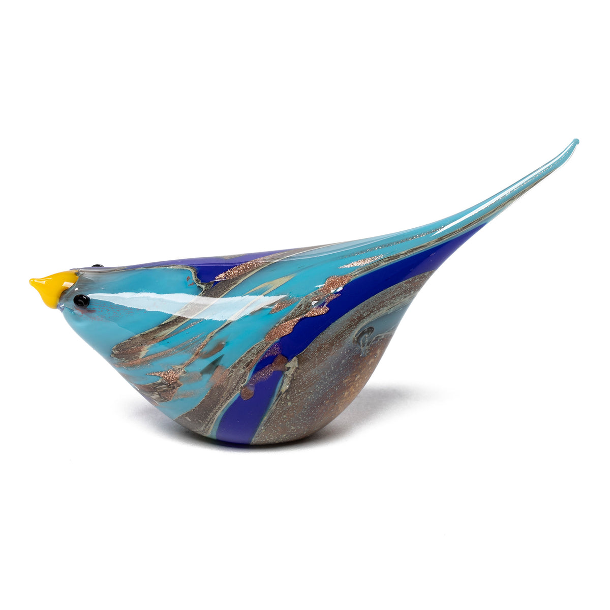 Murano Glass Bird - Blue