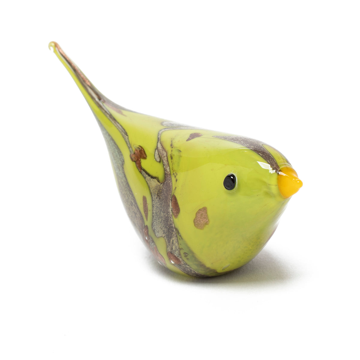 Murano Glass Bird - Green