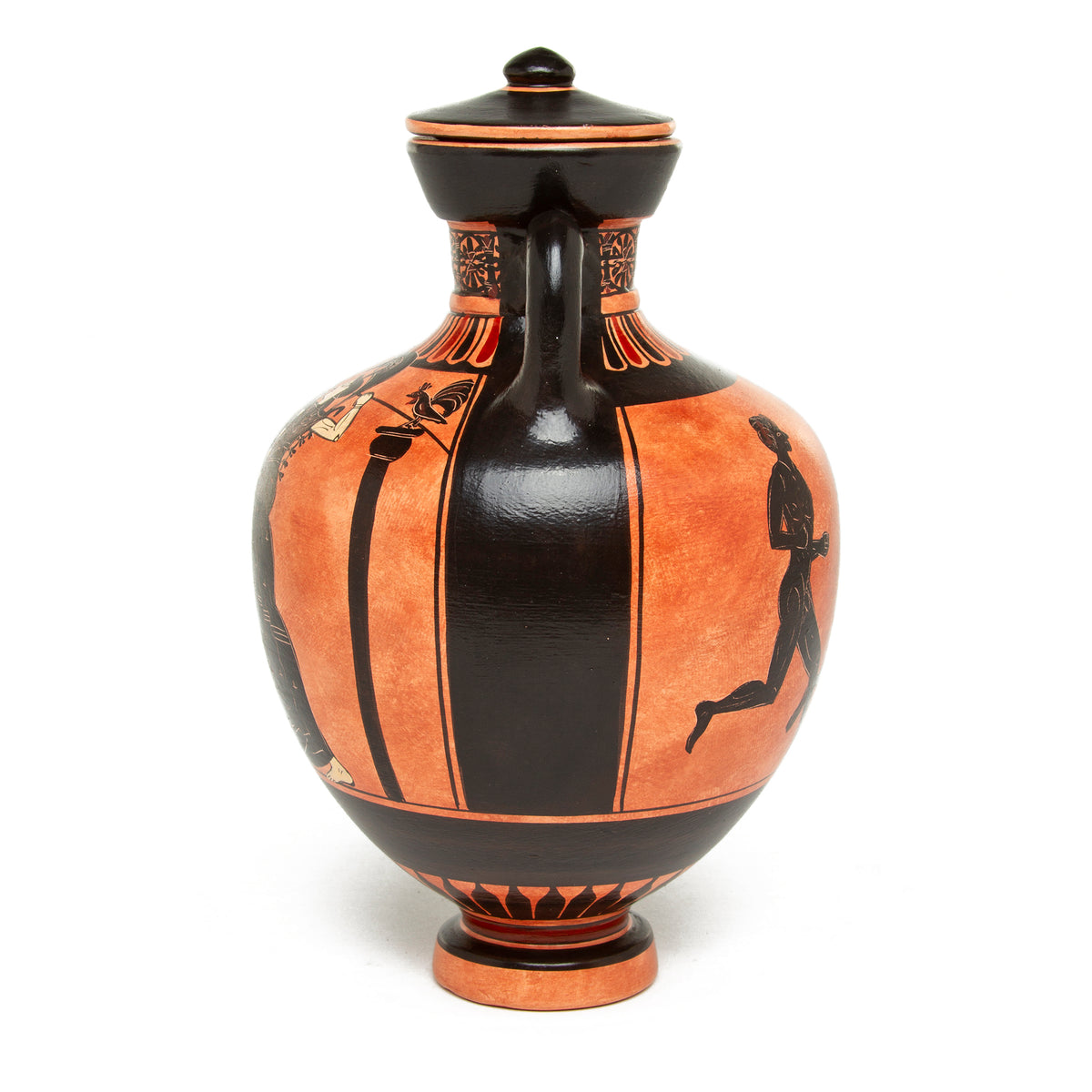 Greek Amphora Vase-Panathenaic- Side view | Getty Store