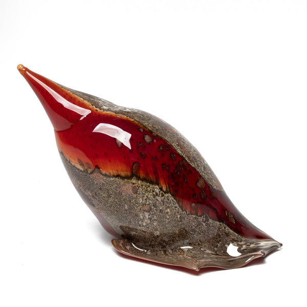 Murano Glass Bird - Red - Getty Museum Store