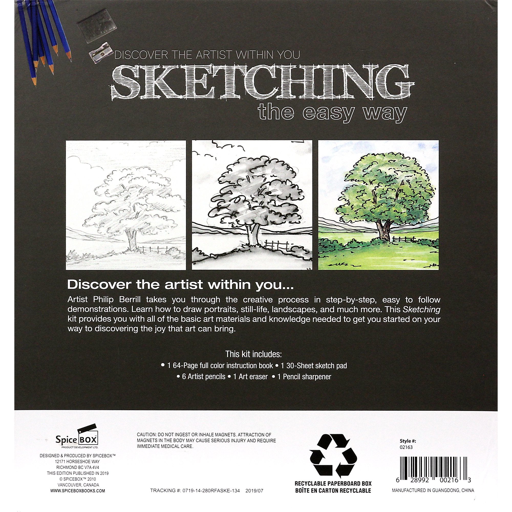 Yam Art Kit Bundle of 222 Drawing Kits