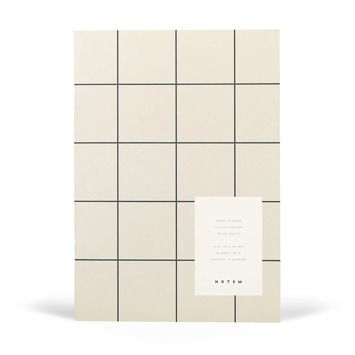 Weekly Planner Book - Light Gray