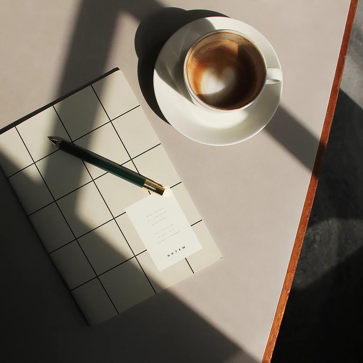 Weekly Planner Book - Light Gray