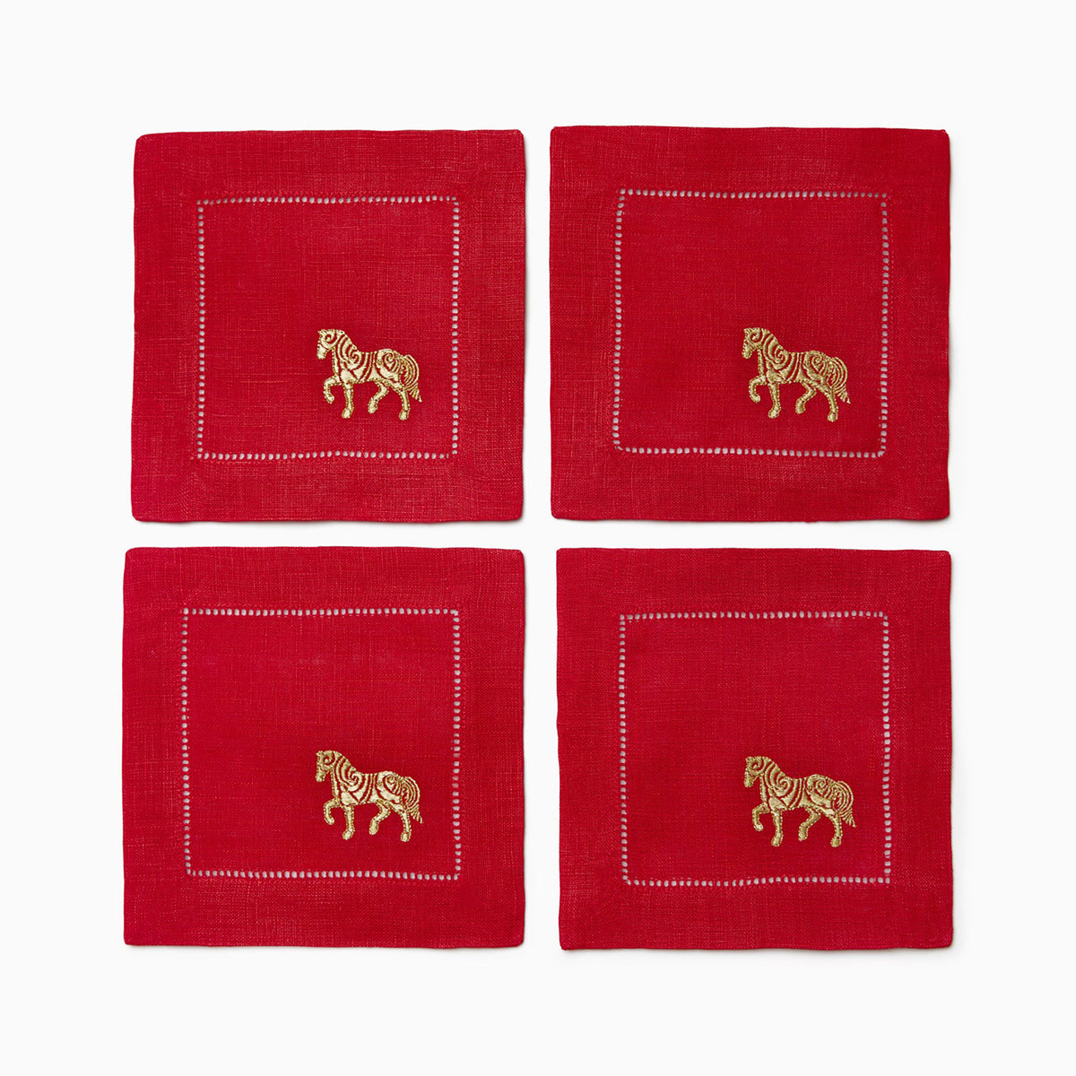 Year of the Horse Cocktail Napkins (Set of 4)