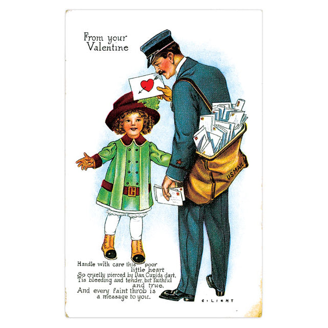 Vintage Valentine's Day card 