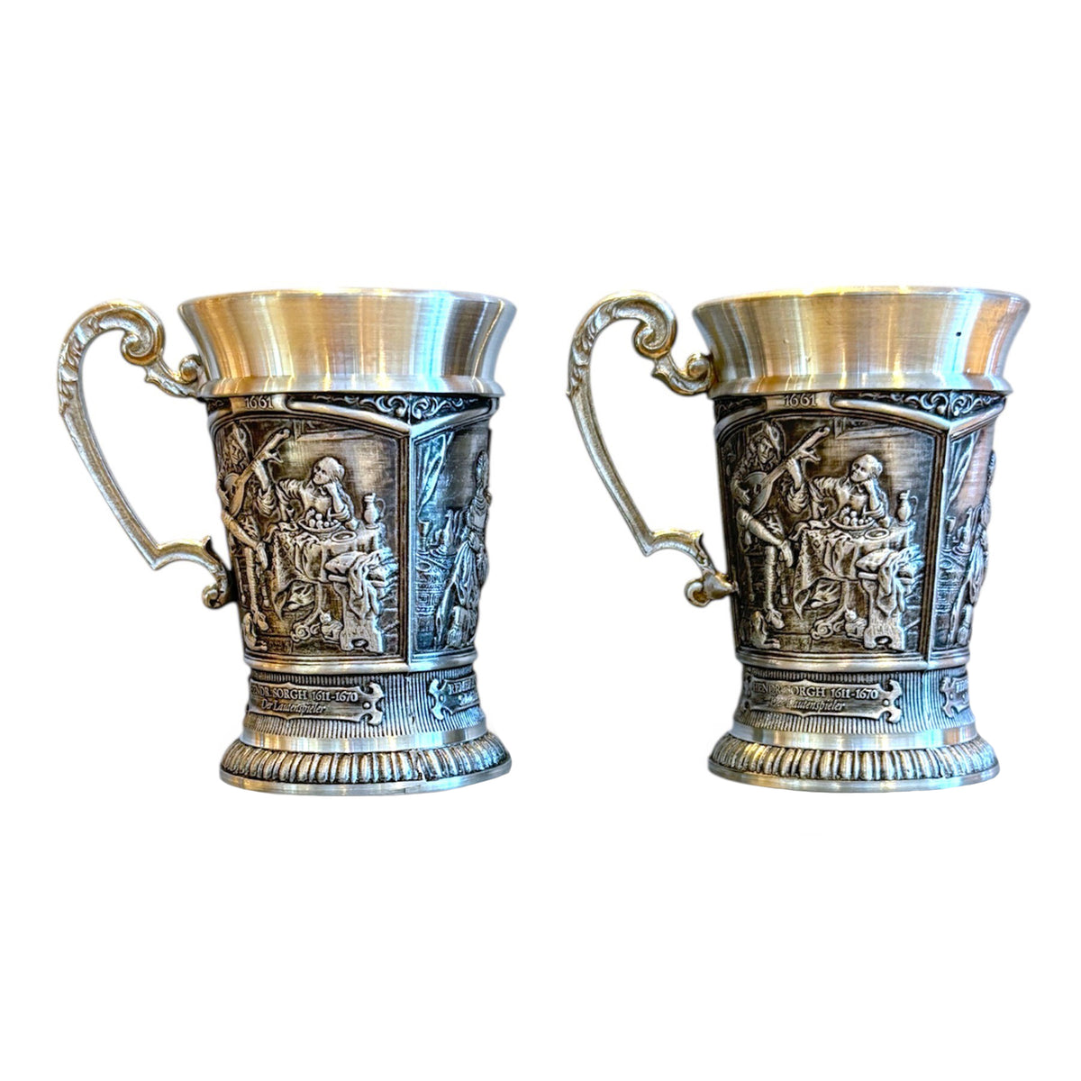 Pewter Shot Cups - Dutch Masters of the 17th Century