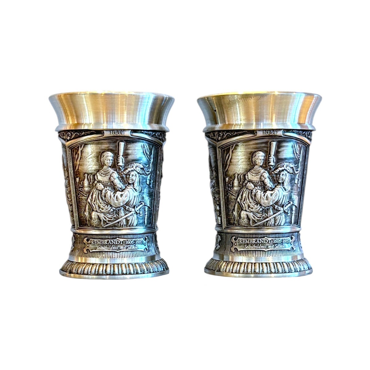 Pewter Shot Cups - Dutch Masters of the 17th Century