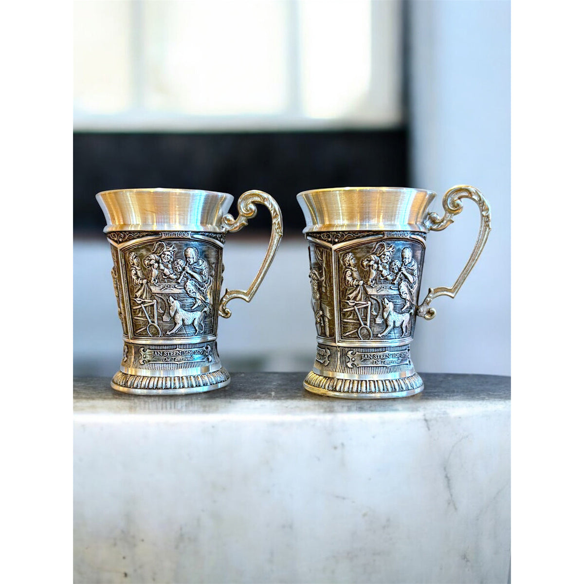 Pewter Shot Cups - Dutch Masters of the 17th Century