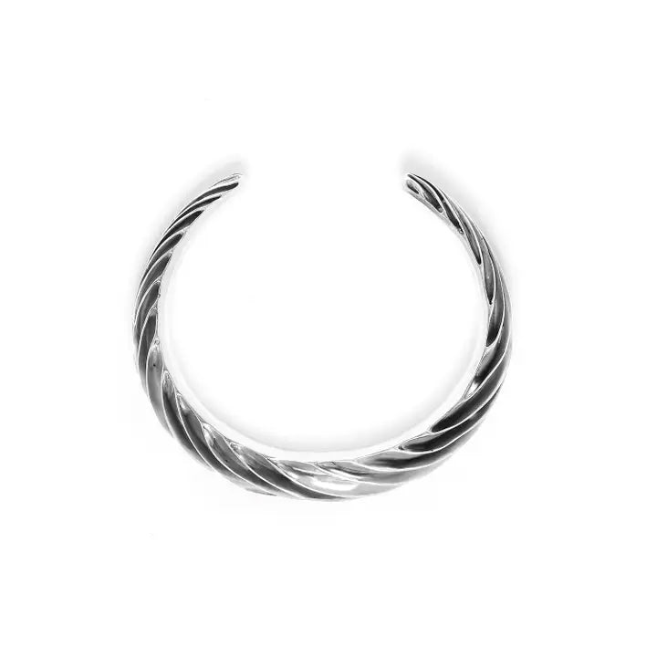 Spiraled Silver Bracelet