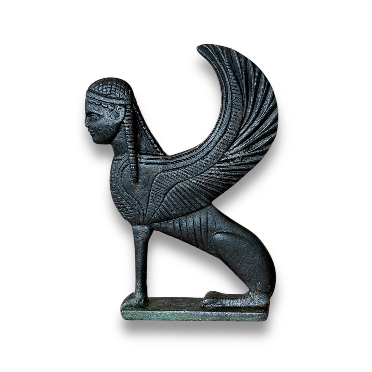 Bronze Sphinx Figurine