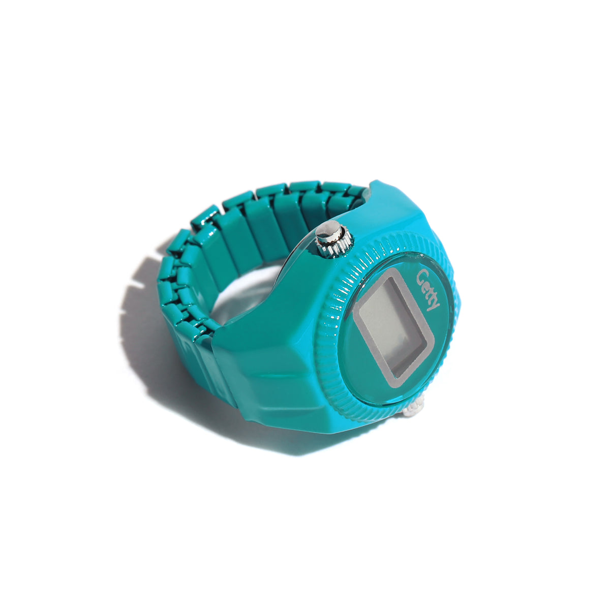Getty Logo Digital Watch Ring