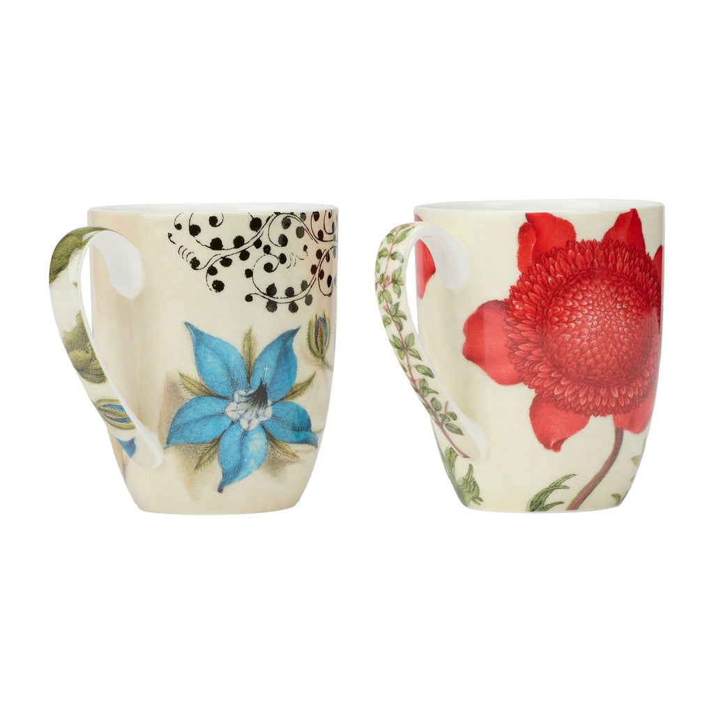 Hoefnagel Mug Pair - Getty Museum Store