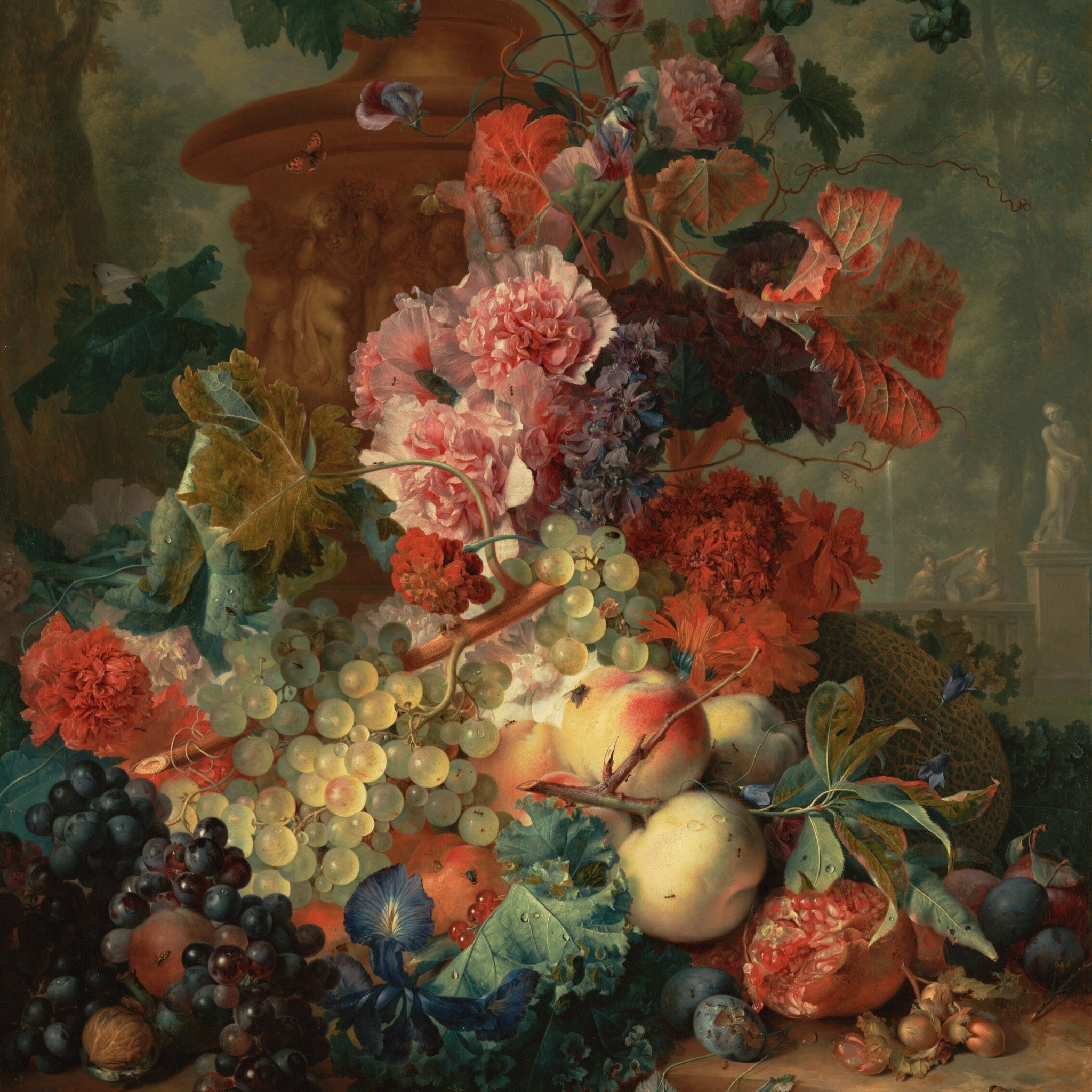 Fruit Piece by Jan van Huysum