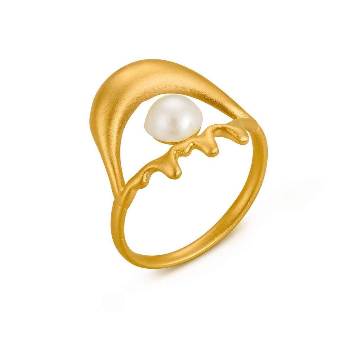 Dali Eye Golden Ring