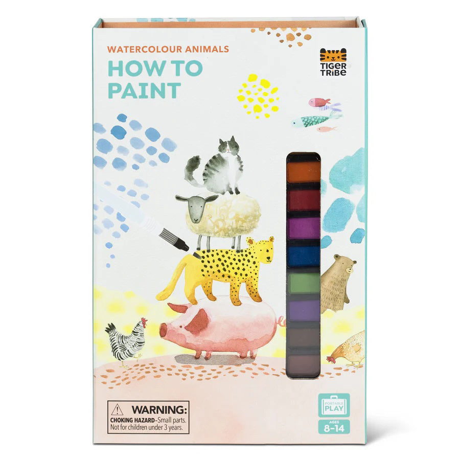 How to Paint - Watercolor Animals