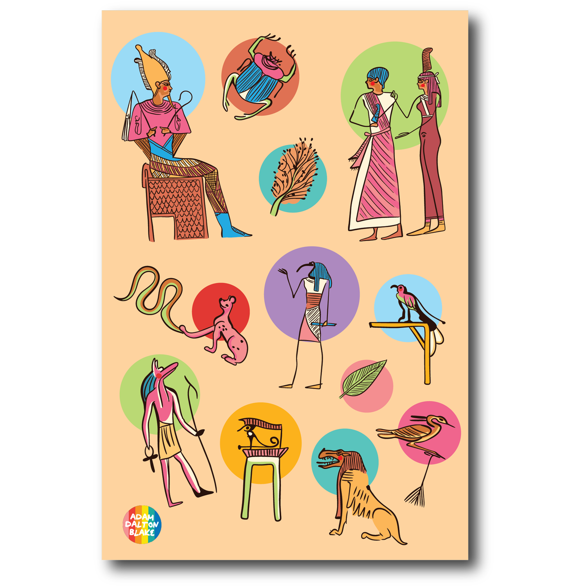 Book of the Dead Sticker Sheet