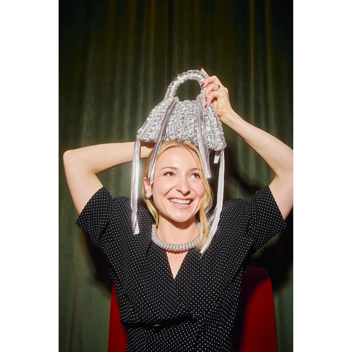 Dusk Metallic Handbag