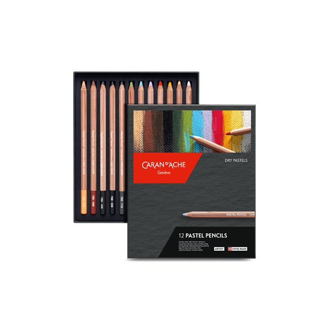 Pastel Pencils - Box of 12 Colors