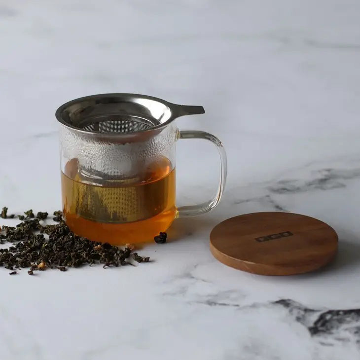 Glass Tea Mug with Infuser